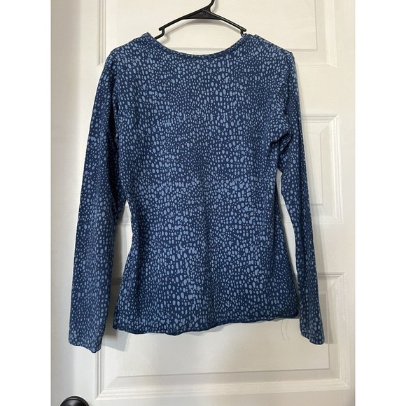 Ojai Stretchy Patterned Long‎ Sleeve Shirt Women’s Size Small - Picture 3 of 5